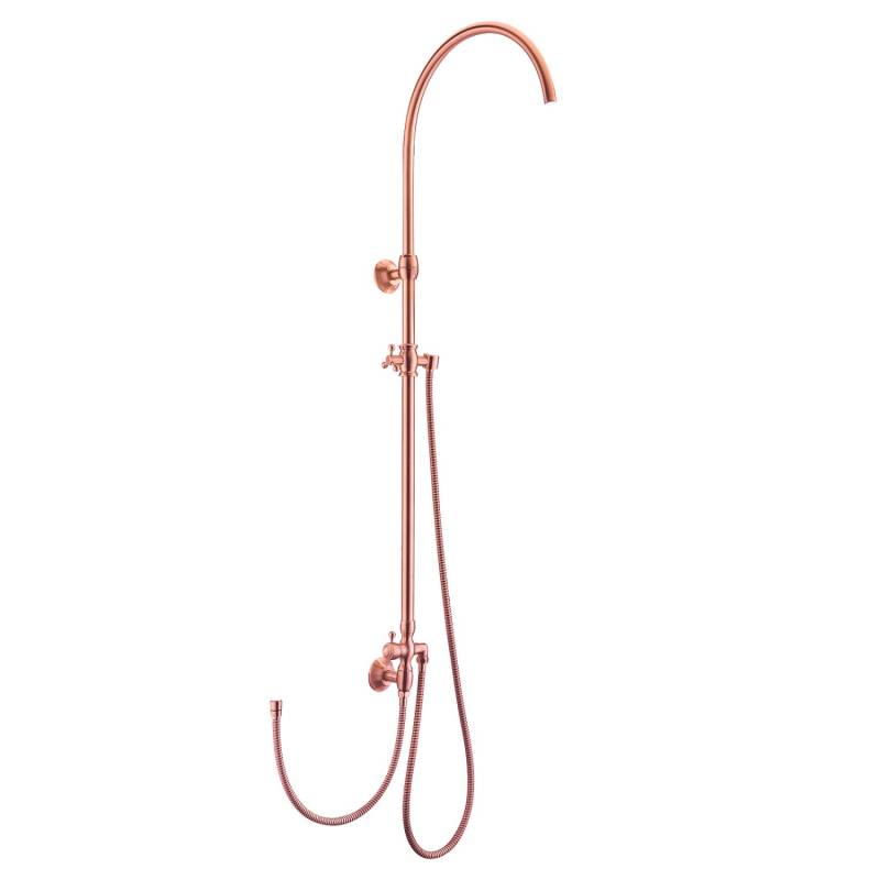 PaulGurkes Duschsystem Aufputz Retro Kupfer Nostalgie Rote Bronze Regendusche PaulGurkes Duschsystem Aufputz Retro Kupfer Nostalgie Rote Bronze Regendusche von PAULGURKES