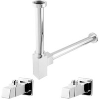 PaulGurkes Siphon mit Eckventilen eckig Abfluss Ablauf Geruchsverschluss PaulGurkes Siphon mit Eckventilen eckig Abfluss Ablauf Geruchsverschluss von PAULGURKES