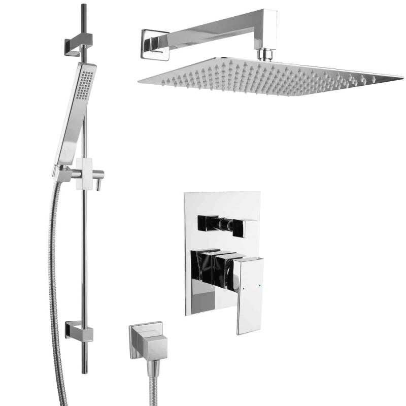PaulGurkes Unterputz Duschsystem 30cm Regenbrause Komplett Set von PAULGURKES