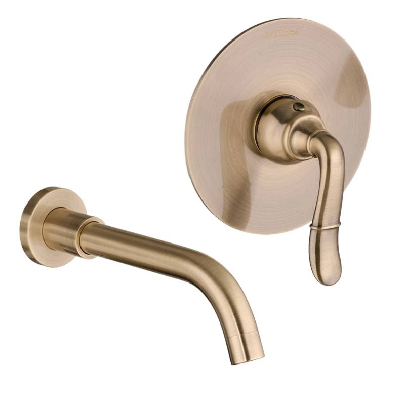 PaulGurkes Waschtischarmatur Bronze Unterputz Retro Antik von PAULGURKES