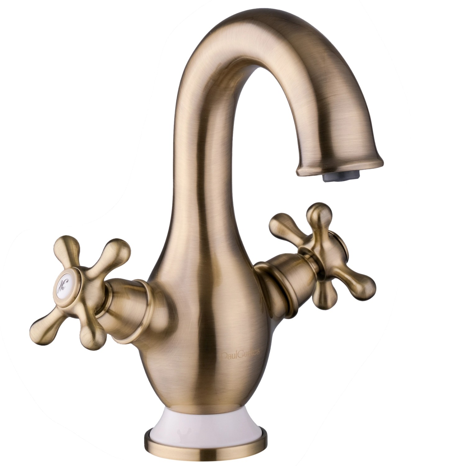 PaulGurkes Waschtischarmatur Messing Bronze Antik Zweigriffmischer Retro Nostalgie PaulGurkes Waschtischarmatur Messing Bronze Antik Zweigriffmischer Retro Nostalgie von PAULGURKES