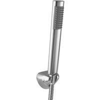Handbrause oval Messing Duschkopf Stabbrause Brausehalter Schlauch - Paulgurkes von PAULGURKES