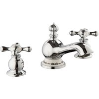 Paulgurkes - Nostalgie 3-Loch Waschtischarmatur Nostalgie Landhausstil Retro Bordüre Paulgurkes - Nostalgie 3-Loch Waschtischarmatur Nostalgie Landhausstil Retro Bordüre von PAULGURKES