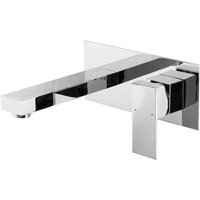 Paulgurkes - Unterputz 2 Loch Waschtischarmatur eckig Waschtischbatterie von PAULGURKES