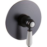 Paulgurkes - Unterputz-Armatur Einhandmischer Schwarz Nostalgie Retro Mischbatterie von PAULGURKES