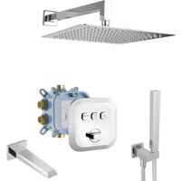 Unterputz Duschsystem Action Select 3-Wege Regendusche für Badewanne - Paulgurkes von PAULGURKES