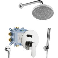 Regendusche Set Unterputz Komplett Fertigmontage Duschsystem Dusche - Paulgurkes von PAULGURKES