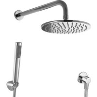 Regendusche rund Unterputz ohne Armatur mit Stabbrause Wandarm - Paulgurkes Regendusche rund Unterputz ohne Armatur mit Stabbrause Wandarm - Paulgurkes von PAULGURKES