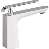 Wasserhahn weiß Chrom Waschtischarmatur Serie Europa - Paulgurkes von PAULGURKES