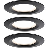 Paulmann 93081 Set Nova Plus LED-Einbauleuchte LED 18 W Schwarz Paulmann 93081 Set Nova Plus LED-Einbauleuchte LED 18 W Schwarz von PAULMANN LICHT