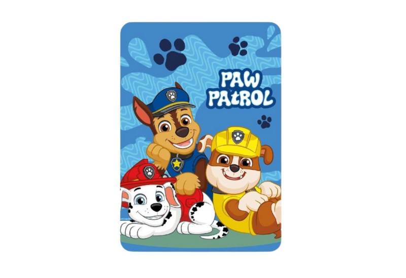 Kinderdecke Kuschelige Fleecedecke mit Chase, Marshall und Rubble, 140 x 100 cm, PAW PATROL Kinderdecke Kuschelige Fleecedecke mit Chase, Marshall und Rubble, 140 x 100 cm, PAW PATROL von PAW PATROL