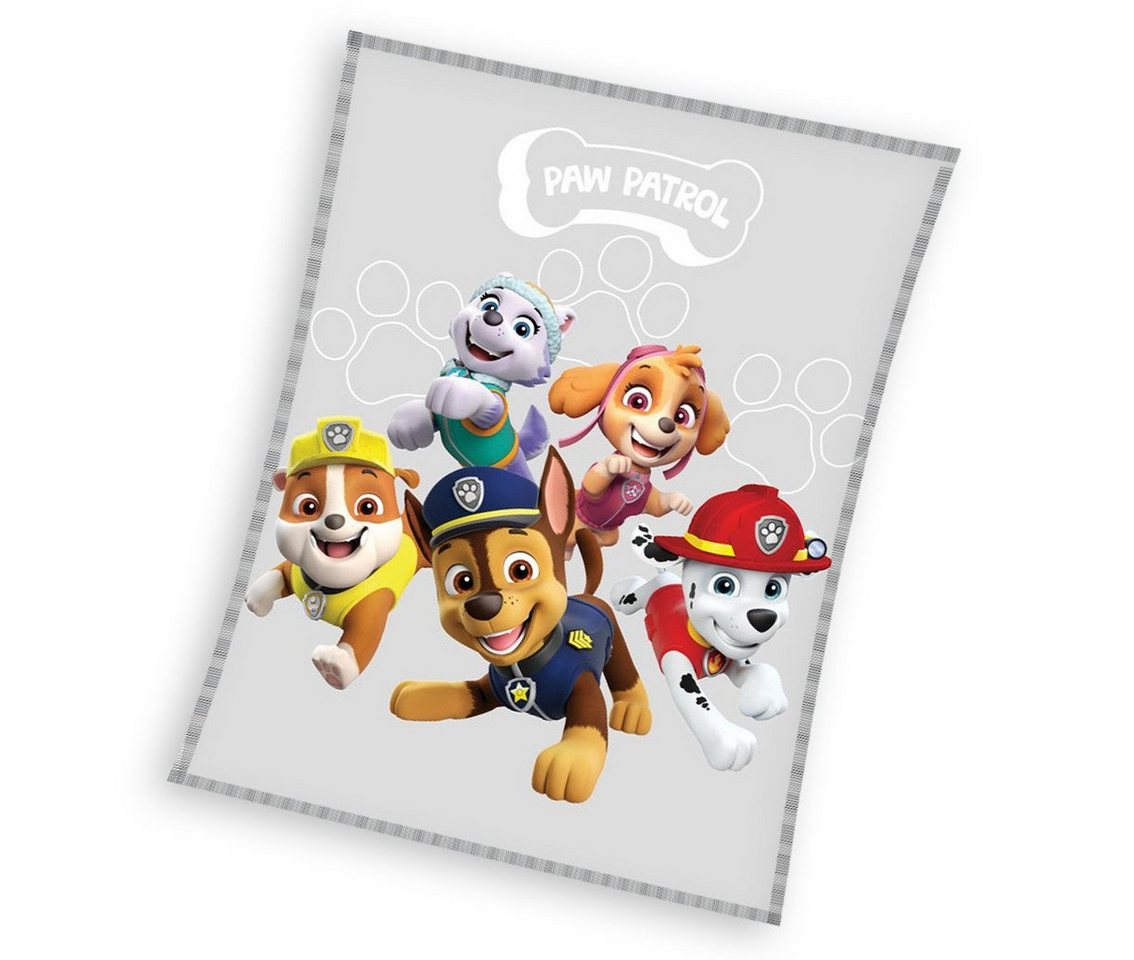 Kinderdecke PAW Patrol Fleecedecke Kuscheldecke 150 x 200 cm, PAW PATROL von PAW PATROL