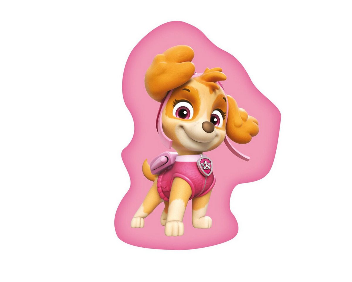 PAW PATROL Dekokissen Paw Patrol Kissen 38x27cm – Skye Wind Samt Deko Kissen von PAW PATROL