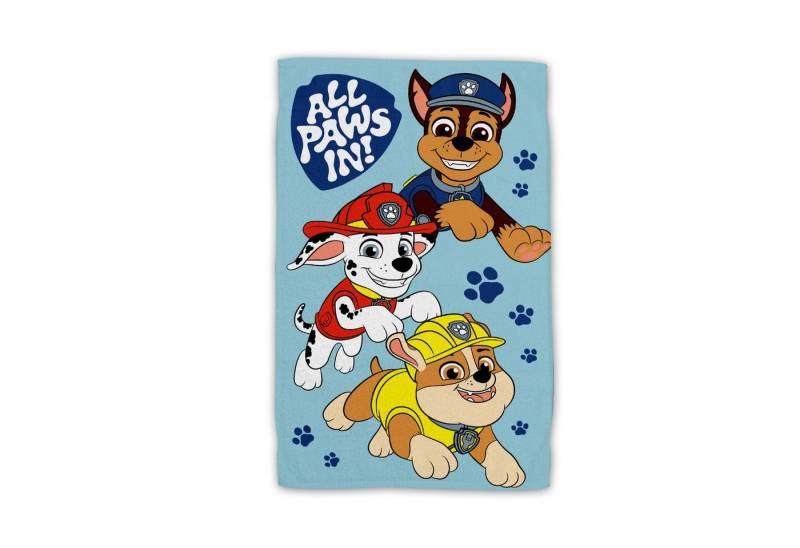 PAW PATROL Handtuch Handtuch 100% Baumwolle, 30x50 cm, schnelltrocknend & bedruckt von PAW PATROL