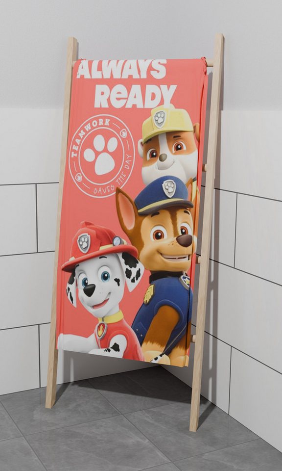 PAW PATROL Handtücher Paw Patrol Duschtuch Badetuch Strandtuch 70 x 120cm von PAW PATROL