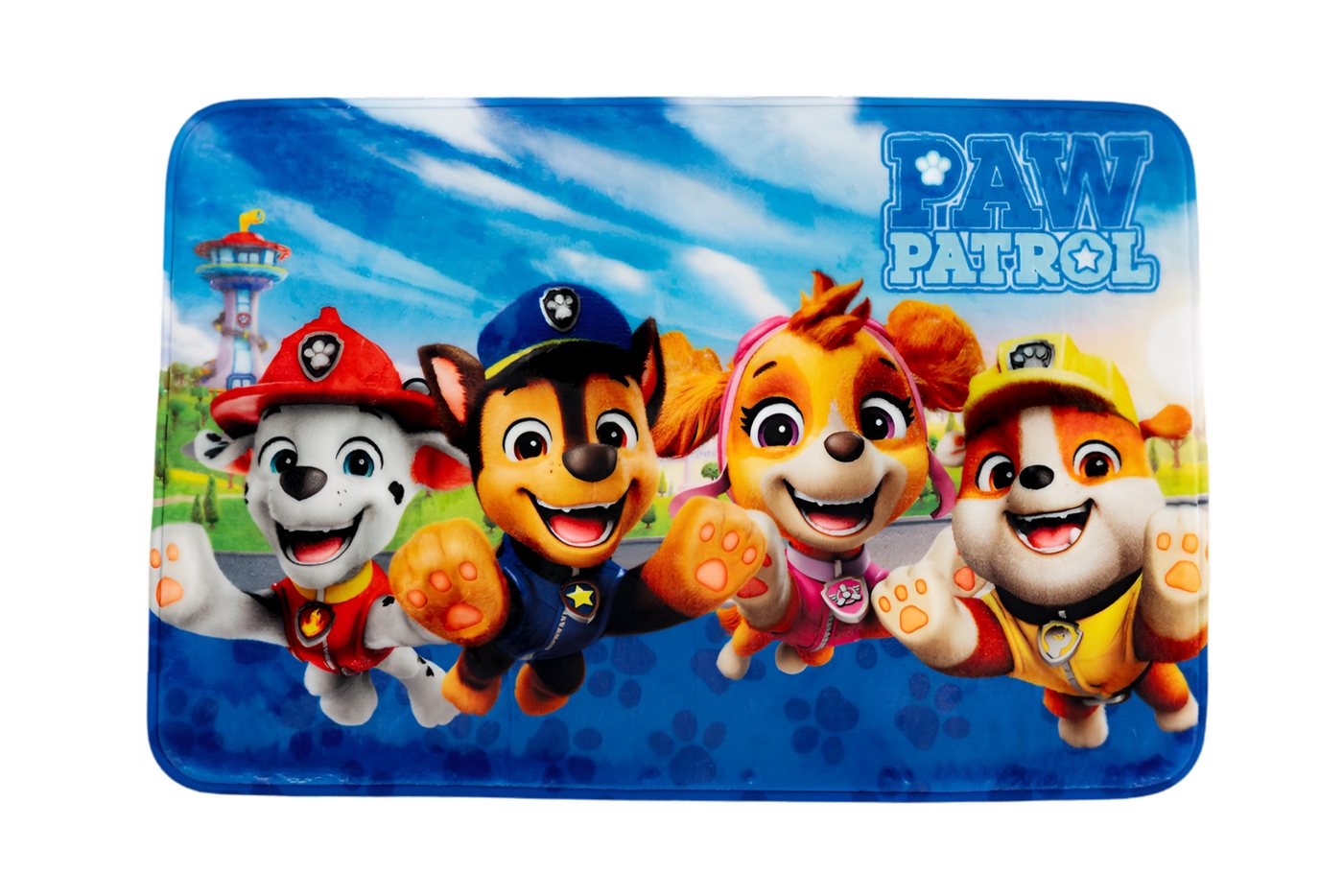 PAW PATROL Kinderteppich Paw Patrol Chase Teppich Kinderteppich Badvorleger Matte 40x60 cm, Rechteck PAW PATROL Kinderteppich Paw Patrol Chase Teppich Kinderteppich Badvorleger Matte 40x60 cm, Rechteck von PAW PATROL