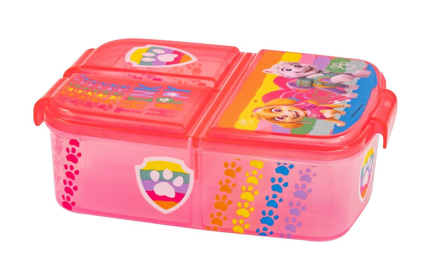 PAW PATROL Lunchbox Brotdose, Kunststoff, (für Kinder), mit 3 Fächern von PAW PATROL