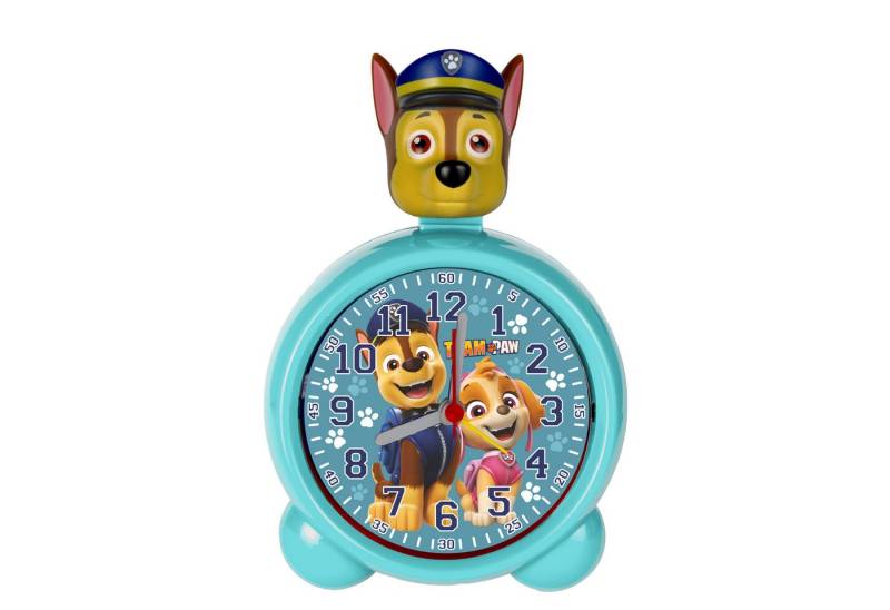 PAW PATROL Quarzwecker PAW Patrol Kinderwecker mit Licht Geräuscharm, mit Alarm und Hintergrundlicht von PAW PATROL