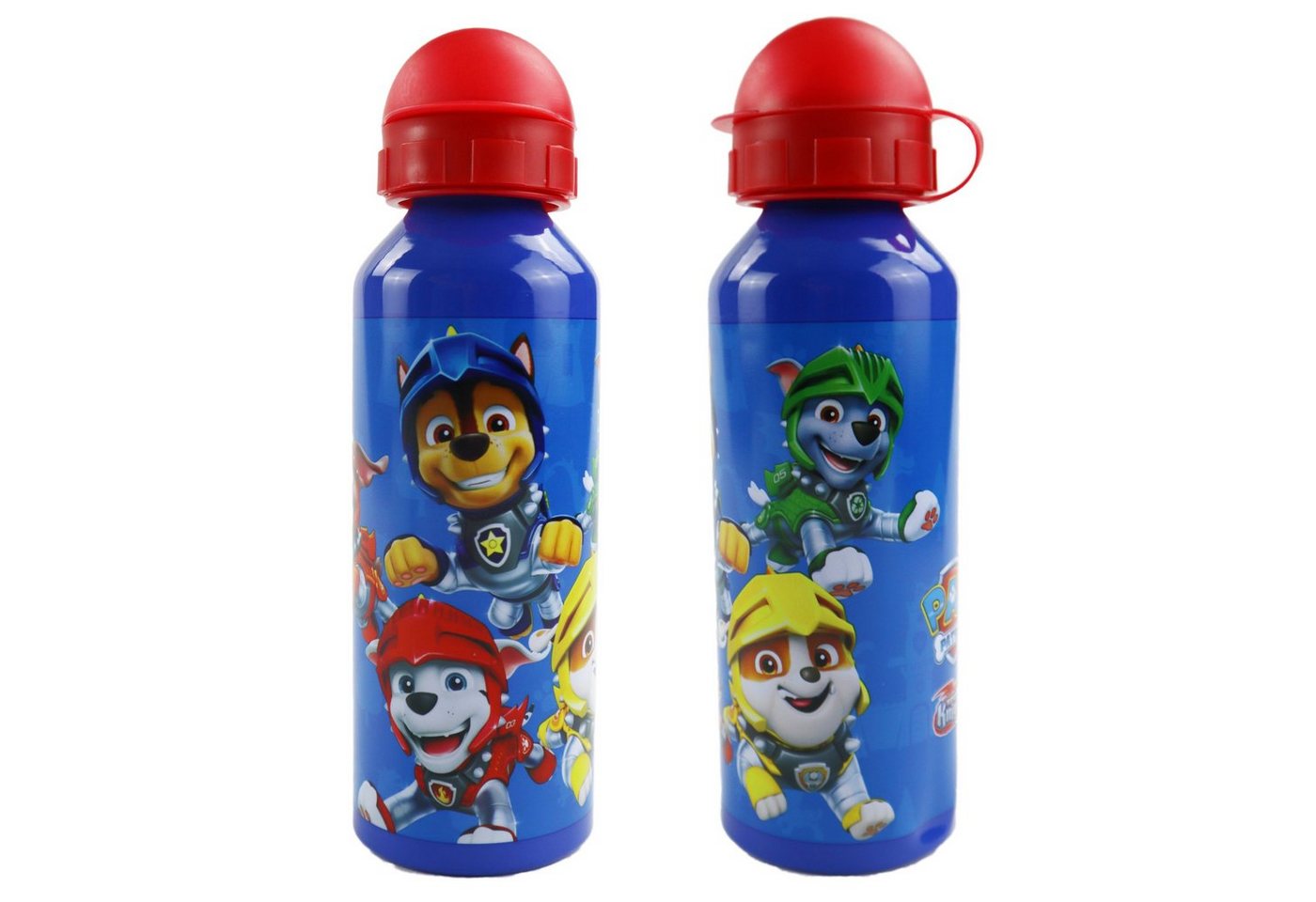 PAW PATROL Trinkflasche Paw Patrol Alu Wasserflasche Flasche 520 ml, Chase Rubble Marshall Rocky von PAW PATROL