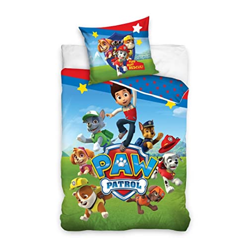 PAW PATROL aus Mikrofaser, 140 x 200 cm, Paw Patrol NI-231PW-DVM Farbig von PAW PATROL