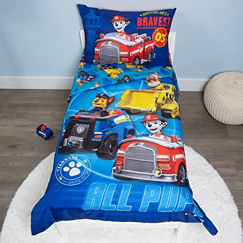 PAW Patrol Calling All Pups 4-Piece Toddler Bedding Set von PAW PATROL