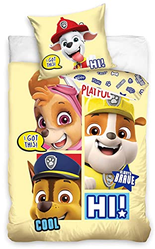 Paw Patrol Baby Bettwäsche 100x135cm PAW201029B-BABY von PAW PATROL