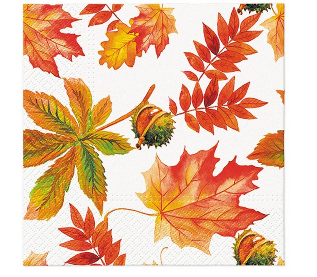 PAW Sp. z o.o. Papierserviette 20 Servietten Fall Colors 33x33cm, (20 St) von PAW Sp. z o.o.