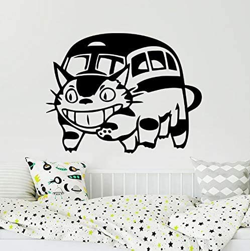 Cartoon Mein Totoro Wandtattoo Auto Laptop Nachbar Totoro Cat Bus Wand Auto Laptop Aufkleber Vinyl Art 45Cmwidex35Cmhigh von PAWANG