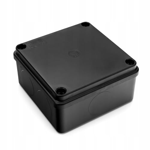 Pawbol Abzweigkasten Aufputz - Spritzwassergeschützt - Geeignet für Feuchträume & Außenbereich/Aufputzdose/Feuchtraumdose 100x100x50 von PAWBOL