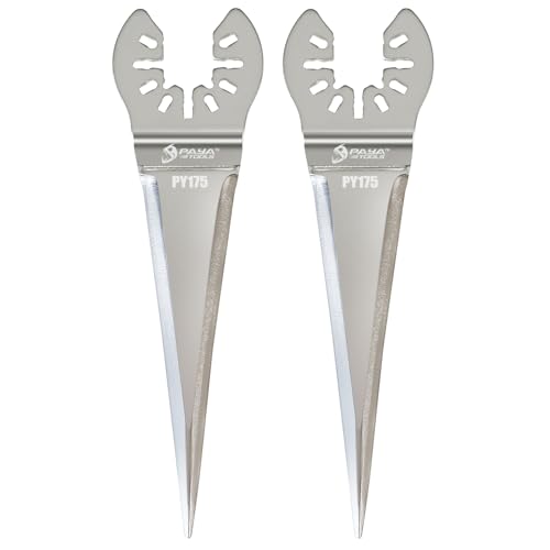 PAYA Multitool Sägeblätter Oszillierende Klinge Auto Glasschaber Windschutzscheibe Dichtungsmasse Zum Entfernen von Versiegelung Kleber Reinigung E-cut Zubehör PY175 2tlg von PAYA TOOLS