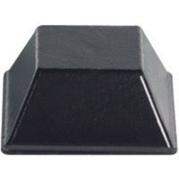 Pb Fastener - BS-03-CL-R-10 Gerätefuß selbstklebend, quadratisch Klar (b x h) 12.7 mm x 5.8 mm 10 St. von PB Fastener