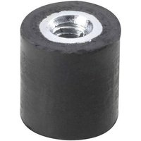PB Fastener 100583 Gewindepuffer Innengewinde M6 Höhe 25mm von PB Fastener