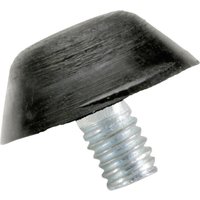 110077 Anschlagpuffer konisch Schwarz (ø x h) 14 mm x 6 mm 1 St. - Pb Fastener von PB Fastener