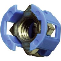 PB Fastener 382-2005 Käfigmutter Plattenstärke (max.) 3.1mm Blau von PB Fastener