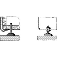 Pb Fastener - 148 3810 699 11 Gerätefuß schraubbar Schwarz (ø x h) 38 mm x 110 mm 1 St. von PB Fastener