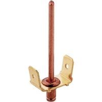 Riv 263 Erdanschluss Steckbreite: 6.3 mm Steckdicke: 0.8 mm 180 ° Unisoliert Metall 1 s - Pb Fastener von PB Fastener