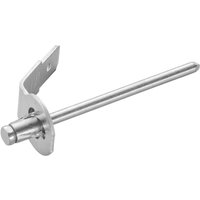Rivzn 163 Erdanschluss Steckbreite: 6.3 mm Steckdicke: 0.8 mm 180 ° Unisoliert Metall 1 - Pb Fastener von PB Fastener