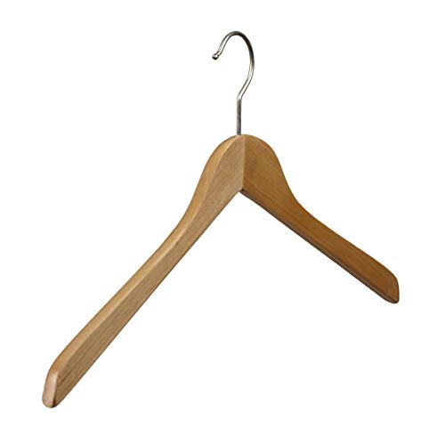 10 Formbügel Kleiderbügel aus Lotusholz natur 44cm / 13mm C329-10 Stück | PB-Onlinehandel von PB-Onlinehandel