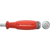 Drehmoment-Schraubendreher, mit Digitalanzeige, D-6,3-Bitaufnahme, 200 cN·m - Pb Swiss Tools Drehmoment-Schraubendreher, mit Digitalanzeige, D-6,3-Bitaufnahme, 200 cN·m - Pb Swiss Tools von PB SWISS TOOLS
