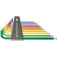 PB SWISS TOOLS 6-kant-Winkelschraubendreher-Satz, lang zöllig, pulverbeschichtet, Anzahl Schraubendreher: 12Z PB SWISS TOOLS 6-kant-Winkelschraubendreher-Satz, lang zöllig, pulverbeschichtet, Anzahl Schraubendreher: 12Z von PB SWISS TOOLS