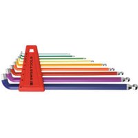 PB Swiss Tools Sechskant-Winkelschraubendreher-Satz, lang, mit Kugelkopf und kurzem Schenkel, pulverbeschichtet, 9-teilig PB Swiss Tools Sechskant-Winkelschraubendreher-Satz, lang, mit Kugelkopf und kurzem Schenkel, pulverbeschichtet, 9-teilig von PB Swiss Tools