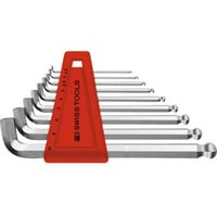 PB Swiss Tools Sechskant-Winkelschraubendreher-Satz, mit Kugelkopf und kurzem Schenkel, verchromt, 9-teilig PB Swiss Tools Sechskant-Winkelschraubendreher-Satz, mit Kugelkopf und kurzem Schenkel, verchromt, 9-teilig von PB Swiss Tools