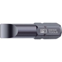 PB Swiss Tools Precision Bit, Schlitz, 1/4 Zoll, 25 mm lang, 4 mm Schneidenbreite PB Swiss Tools Precision Bit, Schlitz, 1/4 Zoll, 25 mm lang, 4 mm Schneidenbreite von PB Swiss Tools