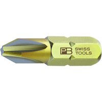 Precision Bit für Phillips, 1/4 Zoll, Kreuzschlitzgröße 0, 25 mm Länge - Pb Swiss Tools von PB SWISS TOOLS