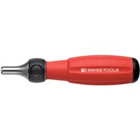 PB Swiss Tools Ratschengriff "Twister", für 1/4-Zoll-Bits, mit Magnet, 30 mm von PB Swiss Tools