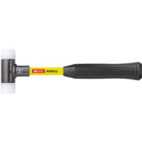 PB Swiss Tools Rückschlagfreier Hammer, mit Nylon-Einsätzen, Superglas-Stiel, 50 mm von PB Swiss Tools