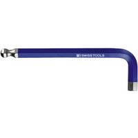 Pb Swiss Tools - Sechskant-Winkelschraubendreher, mit Kugelkopf, pulverbeschichtet, 10 mm von PB SWISS TOOLS
