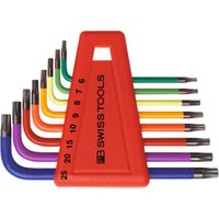 PB Swiss Tools Winkelschraubendreher-Satz, für Torx, pulverbeschichtet, 8-teilig von PB Swiss Tools