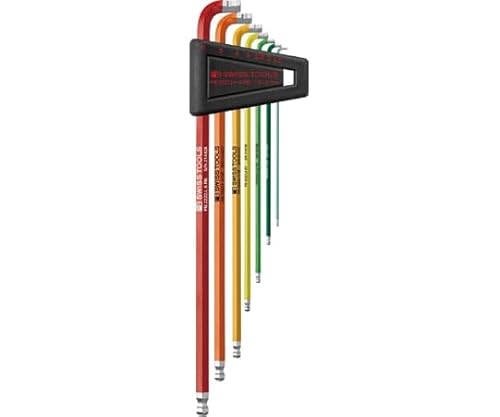 PB Swiss Tools Winkelschraubendreher- Satz im Kunststoffhalter 7-teilig1,5-6 90-100Grad Rainbow von PB SWISS TOOLS