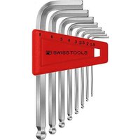 Swiss-tools - Winkelschraubendreher- Satz im Kunststoffhalter 8-teilig 1,5-8mm Kugelkopf pb Swiss Tools von SWISS-TOOLS